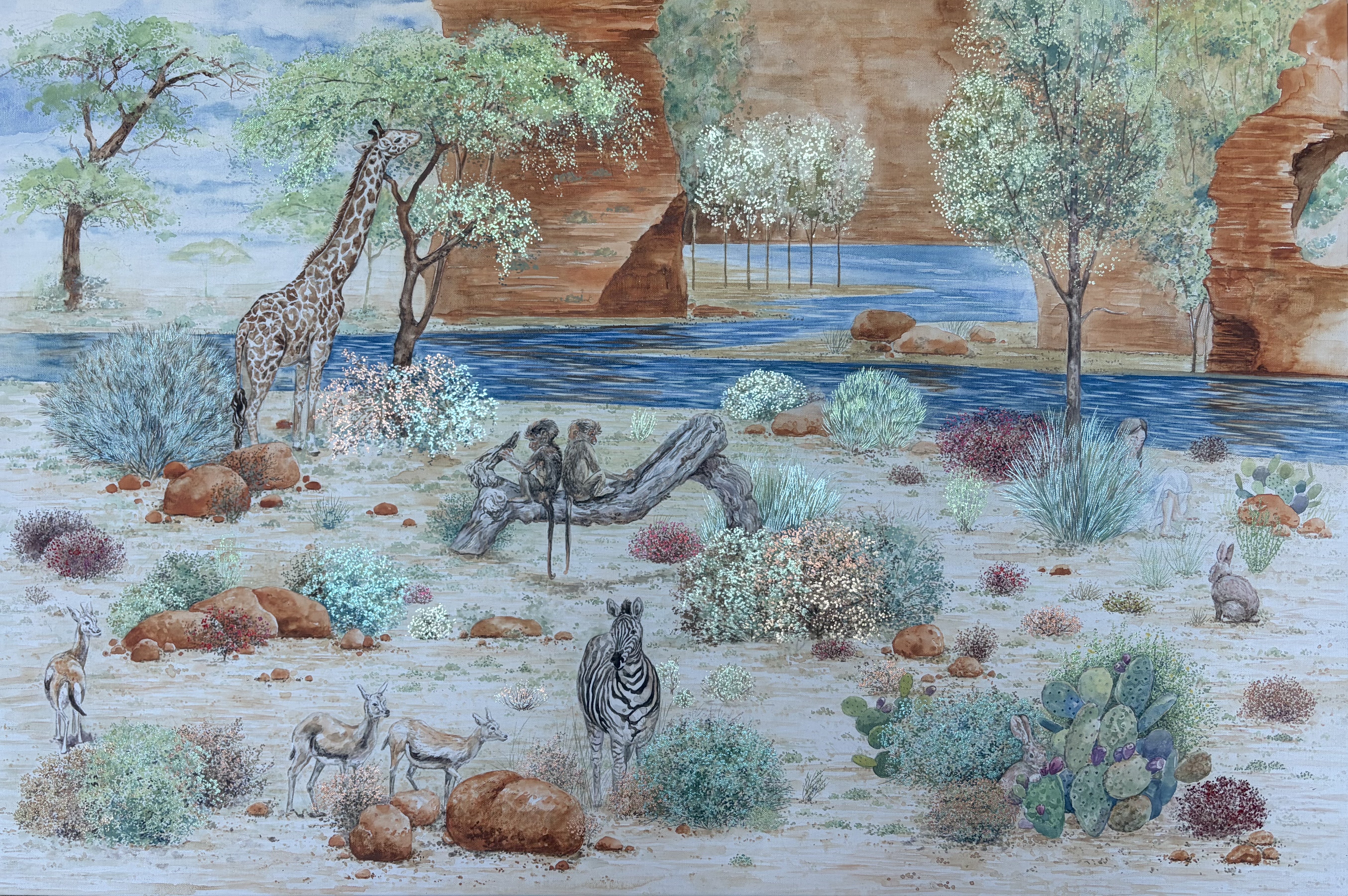 They live like nothing happened